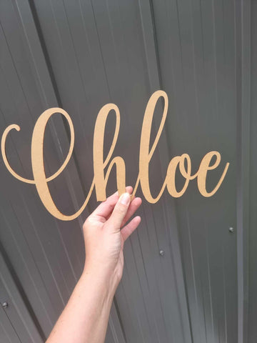 Single Name Acrylic plaque (Write name in notes)