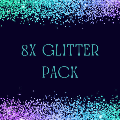 Permanent Glitter Vinyl Pack (8 pack)