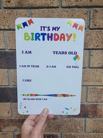 Its My Birthday Board - Perfect for Classrooms