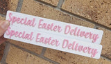 Personalised Easter Label (PLEASE ADD NAME TO NOTES)