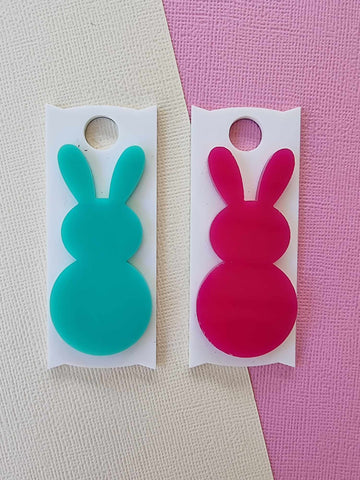 Easter Acrylic Name Tag For 40oz Tumbler - Choose Colour for Bunny
