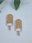 Acrylic Earrings Ice Block