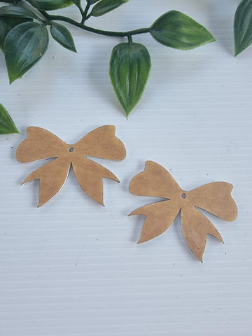 Acrylic Earrings Bow 3