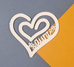 Jumbo Acrylic Aunt Paper Clips 8cm by 8cm