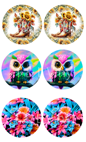 551 Wine Coaster 1 Sublimation