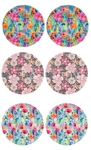 553 Wine Coaster 3 Sublimation