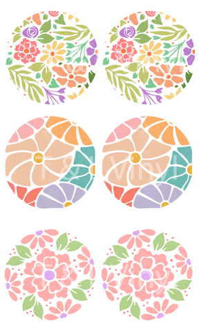 554 Wine Coaster 4 Sublimation