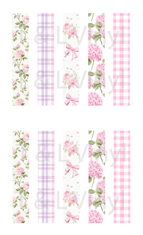 557 Wristlet Floral Sublimation