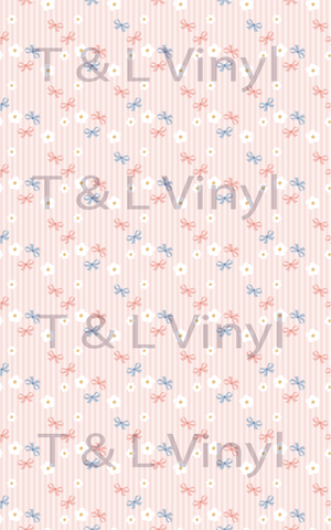 564 Pink and blue bows Full Sublimation