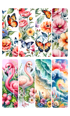 566 Summer Bookmark Sublimation