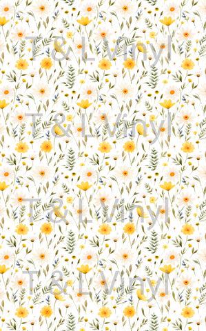 588 Floral Daisy Full Sublimation