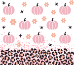 Pumpkin Leopard 20 oz Sublimation wrap (105)