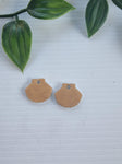 Acrylic Earrings Shell topper