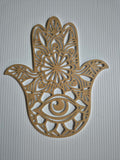 Acrylic Hamsa Hand Blanks