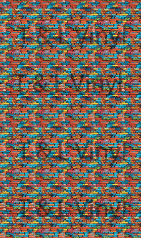 616 Graffiti wall 1 Sublimation prints