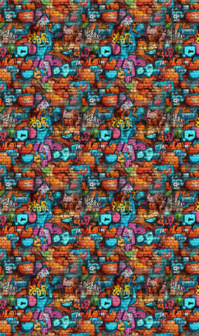 617 Graffiti wall 2 Sublimation prints