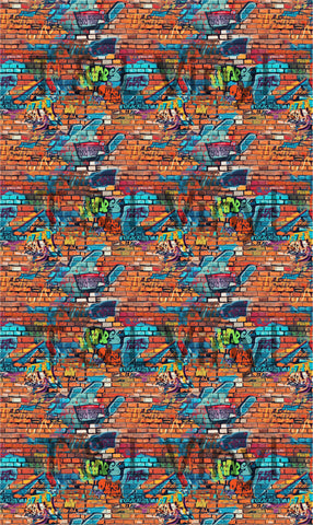 618 Graffiti wall 3 Sublimation prints