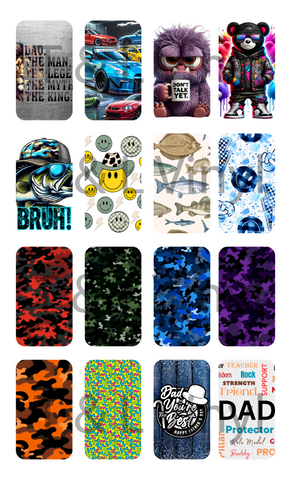 626 Small bottle opener Sublimation prints