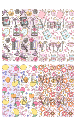 651 Bookmark Sublimation prints