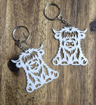 Highland Cow Keyring
