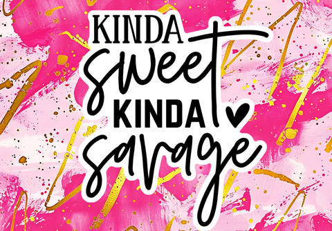 659 Kinda Sweet Mouse Pad Sublimation Print