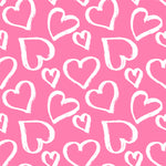 (6) Valentines Day Pink Love 30cm by 30cm