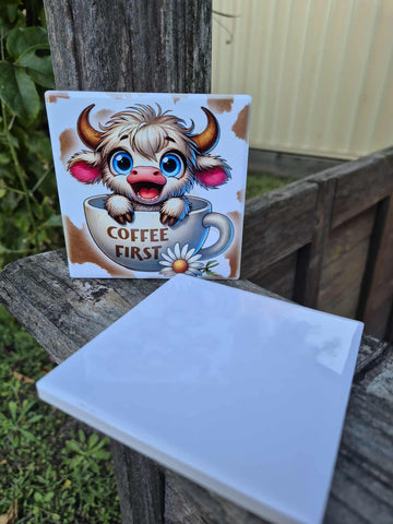 Ceramic Sublimation Square Coasters