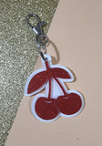 Cherry Keyring comes with a white background