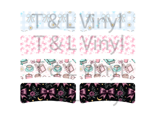 722 Hair Clip  Sublimation Print