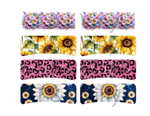 723  Hair Clip  Sublimation Print