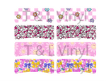 724  Hair Clip  Sublimation Print