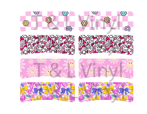724  Hair Clip  Sublimation Print