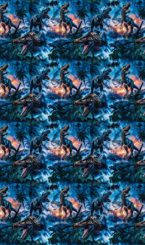 740 Dinosaur  Full Sublimation Print