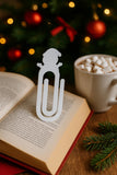 Jumbo Acrylic Snowman Paper Clip