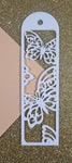 Big Butterflies Acrylic Bookmark  with tassel