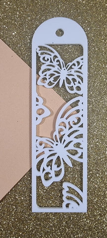 Big Butterflies Acrylic Bookmark  with tassel