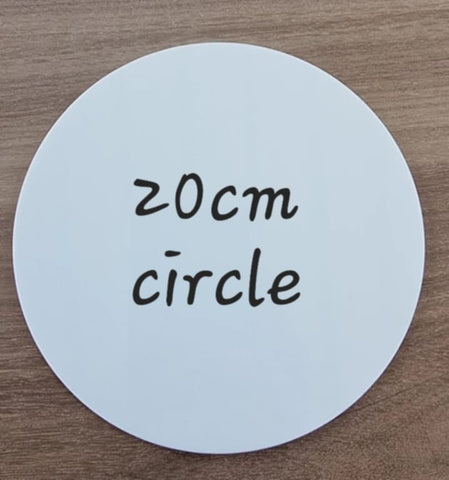 20cm Circle Blank