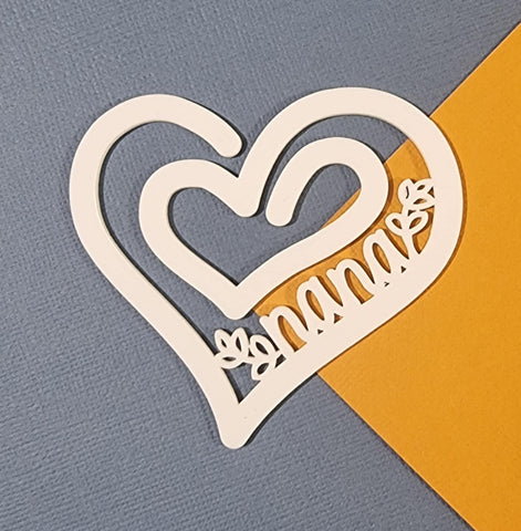 Jumbo Acrylic Nana Paper Clips 8cm by 8cm