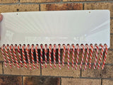 Candy Cane Advent Calendar Blank Acrylic