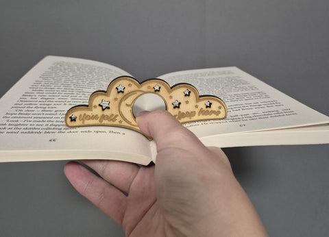 Book Holder You fell asleep on this page - Wood