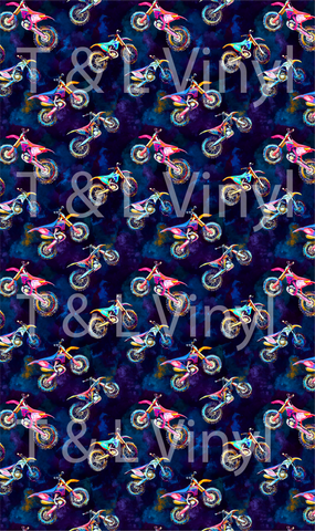 832 Motor Bike full sublimation Print