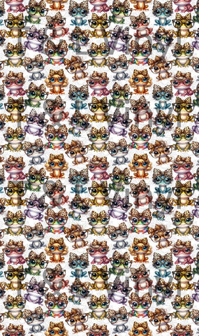 836 Cute Frogs full sublimation Print