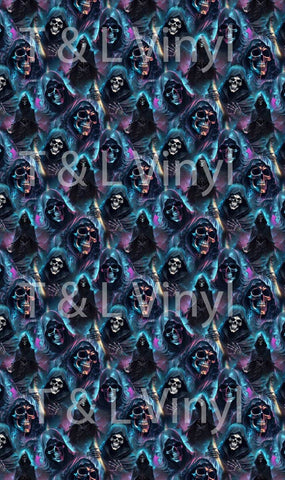 837 Scary Halloween full sublimation Print