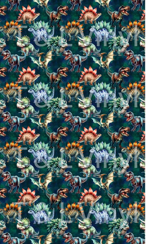 838 Dinosaur full sublimation Print