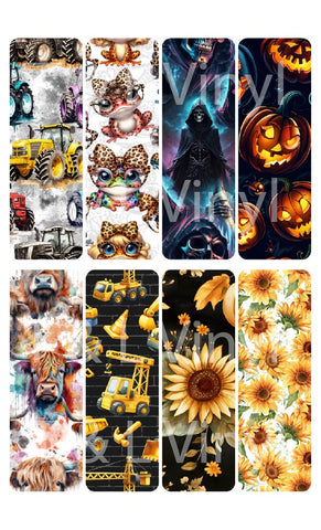 842 Random bookmark sublimation Print