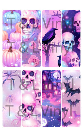843 Halloween bookmark sublimation Print