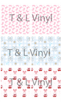 846 Bows Cermaic Coaster  sublimation Print