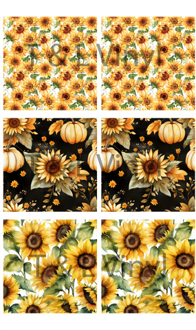 847 Sunflowers Cermaic Coaster  sublimation Print