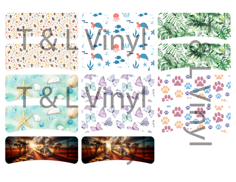 877 Nature Pattern Clip Sublimation Print