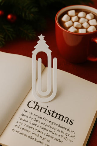 Jumbo Acrylic Christmas Tree Paper Clip